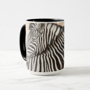 Caneca Equinos de Burchell Lutando