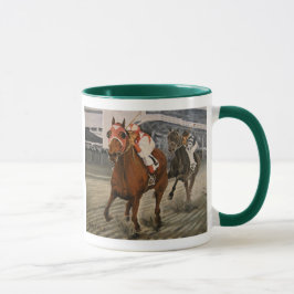 Caneca Equinos Projetados Ganham Corrida de Cavalo