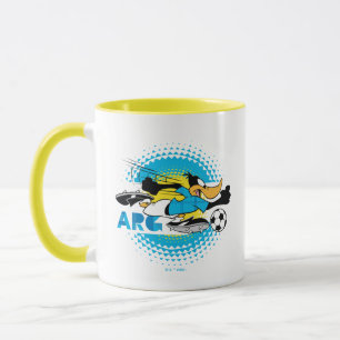Caneca Equipe Argentina de Futebol Gráfico do DAFFY DUCK™