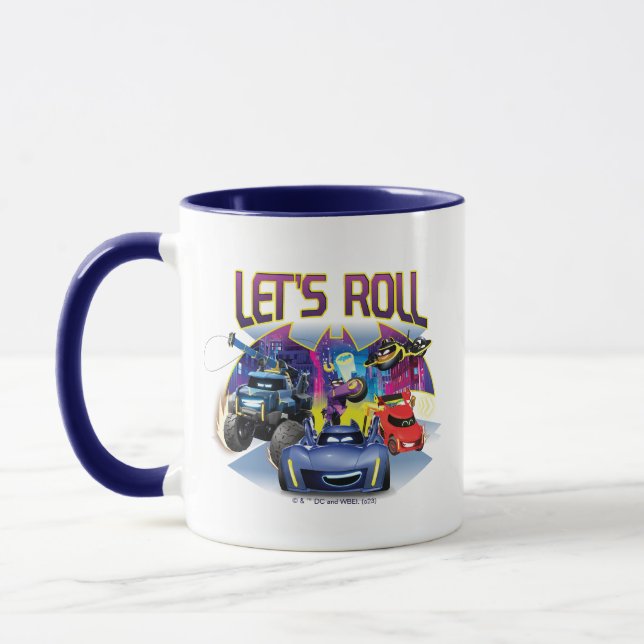 Caneca Equipe BatWheels™ - Roll de Vamos (Esquerda)