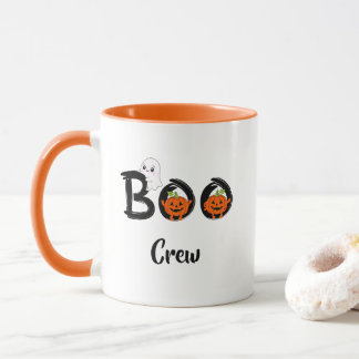 Caneca Equipe Boo Halloween engraçado