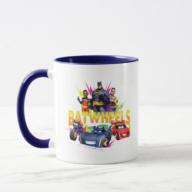 Caneca Equipe de super-heróis BatWheels™ (Esquerda)