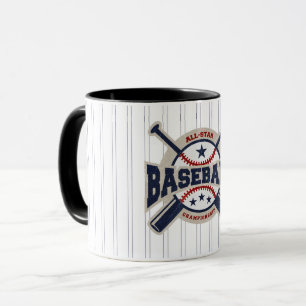 Caneca Equipe de Todos os Astros de Beisebol Esporte Espo