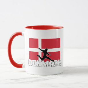 Caneca Equipe Nacional de Futebol da Dinamarca
