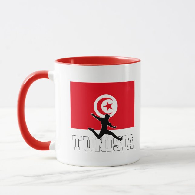 Caneca Equipe Nacional de Futebol da Tunísia (Esquerda)