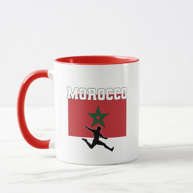 Caneca Equipe Nacional de Futebol do Marrocos (Esquerda)