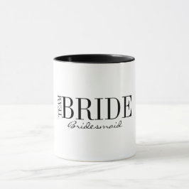 Caneca Equipe Noiva Bridesmaid Bridal Party Coffee Mug