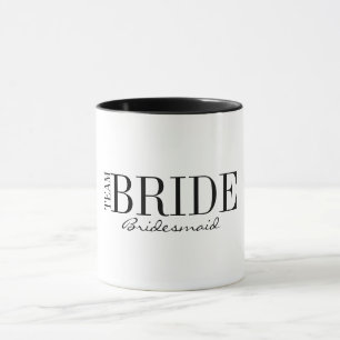 Caneca Equipe Noiva Bridesmaid Bridal Party Coffee Mug