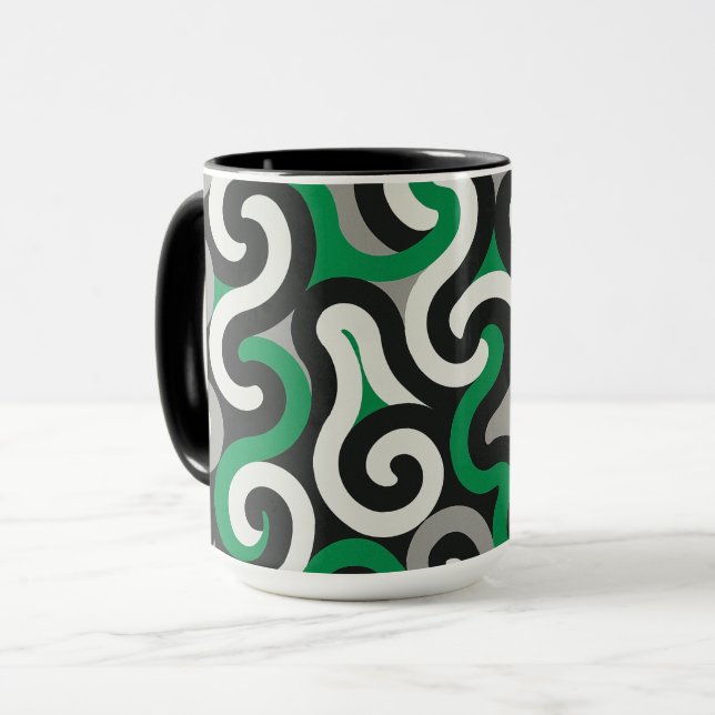 Caneca Equipe Verde (Frente Esquerda)