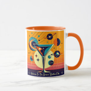 Caneca Era Espacial Bem-vindo ao Clube do Martini Atômico