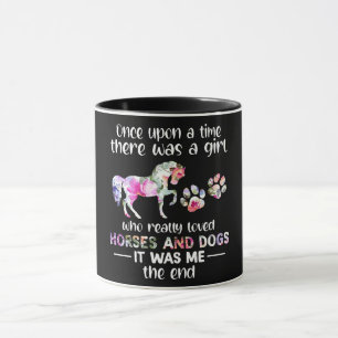 Caneca Era Uma Vez Que Havia Uma Menina Que Amava Cavalo