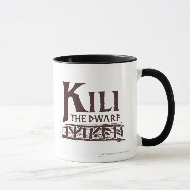 Caneca Erebor - Nome Kili (Direita)