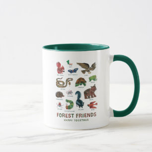 Caneca Eric Carle   Amigos da Floresta Felizes Juntos
