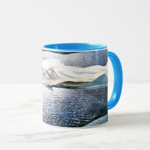 Caneca Eric Ravilious - Noruega, realismo mágico,