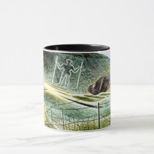 Caneca Eric Ravilious - The Wilmington Giant, belas artes