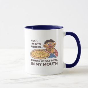 Caneca ErnieSim, eu sou fitness