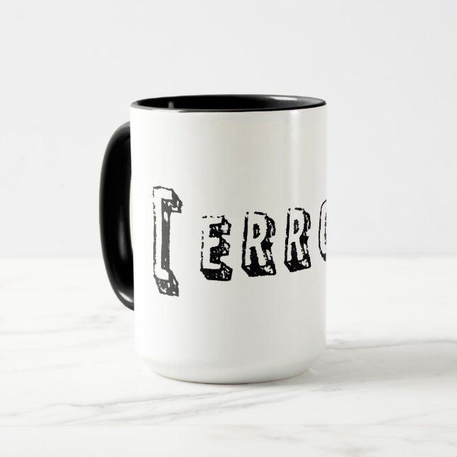 Caneca Erro (Frente Esquerda)