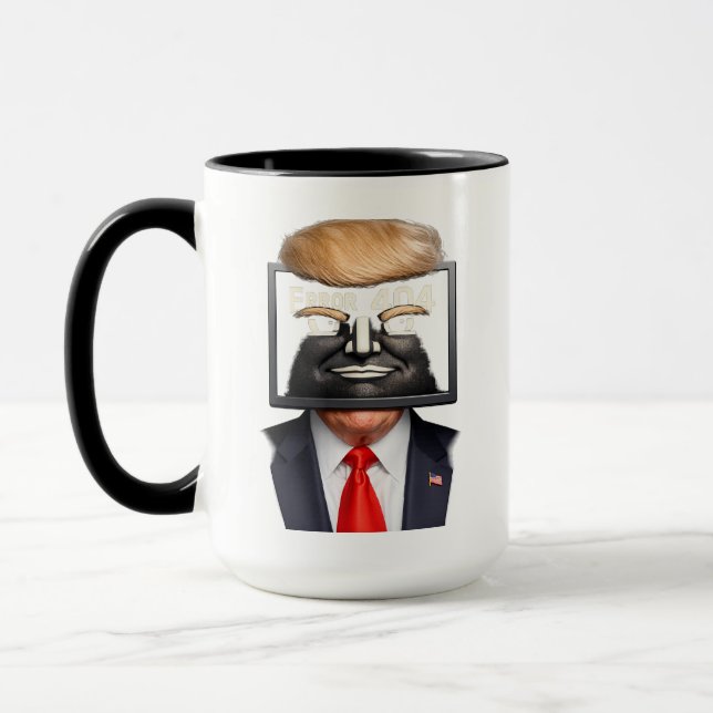 Caneca Error 404 – Trump Parody (Esquerda)