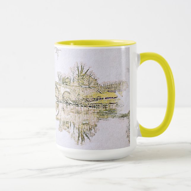 Caneca Esboço da Ponte do Diabo, Kirkby Lonsdale (Direita)