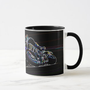 Caneca Esboço de competência de incandescência do cír