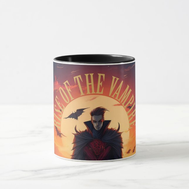 Caneca Esboço nas Sombras: Edição de Vampiro (Centro)