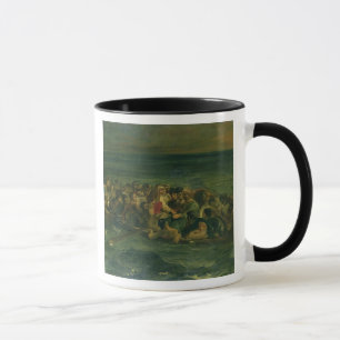 Caneca Esboço para o Shipwreck de Don Juan, 1839 (veja o