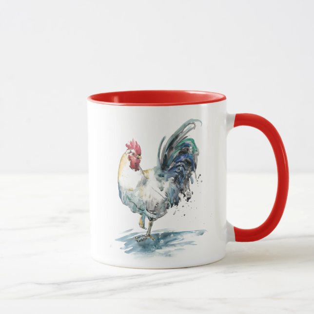 Caneca Escala de Rooster - Cor da Água (Direita)