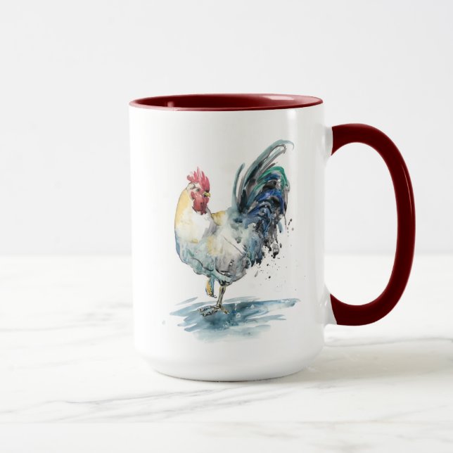 Caneca Escala de Rooster - Cor da Água (Direita)