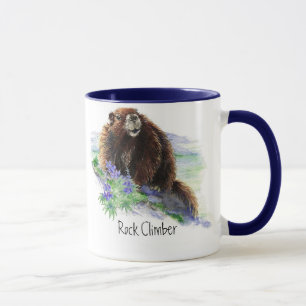 Caneca Escala Rochosa - Marmot - Animal