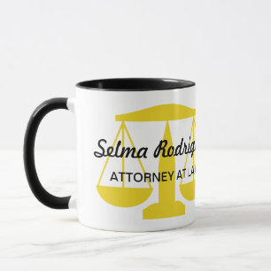 Caneca Escalas da Justiça