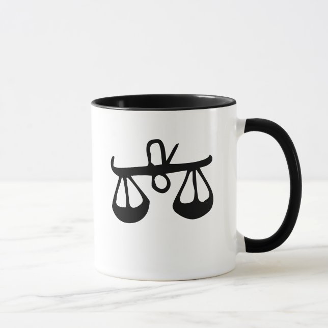 Caneca Escalas de Jusice (Direita)