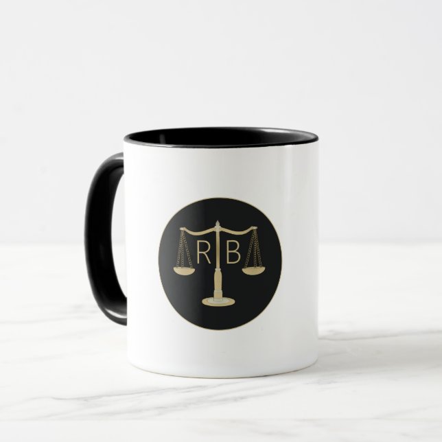 Caneca Escalas De Justiça (Frente Esquerda)
