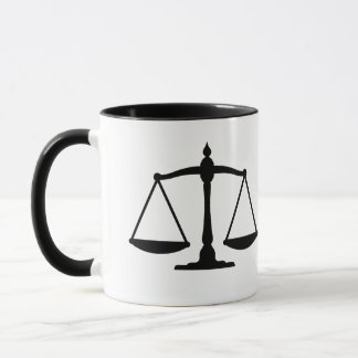 Caneca Escalas do Direito da Justiça do Ipsa Loquitur