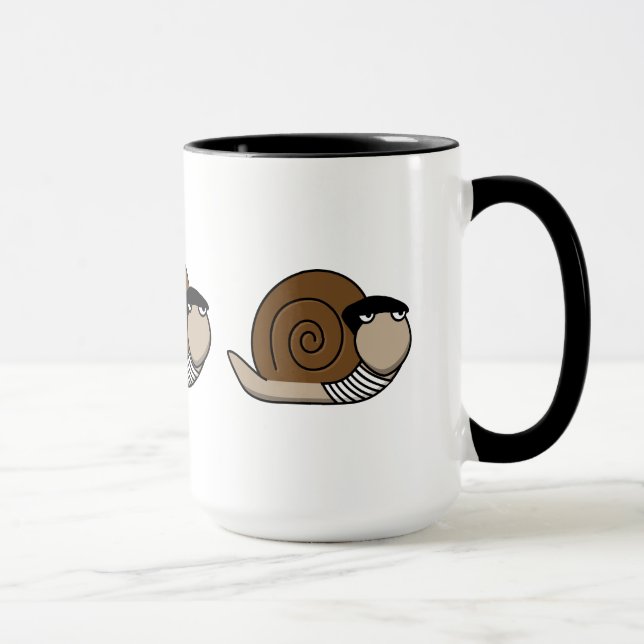 Caneca Escargot - Caracol francês (Direita)