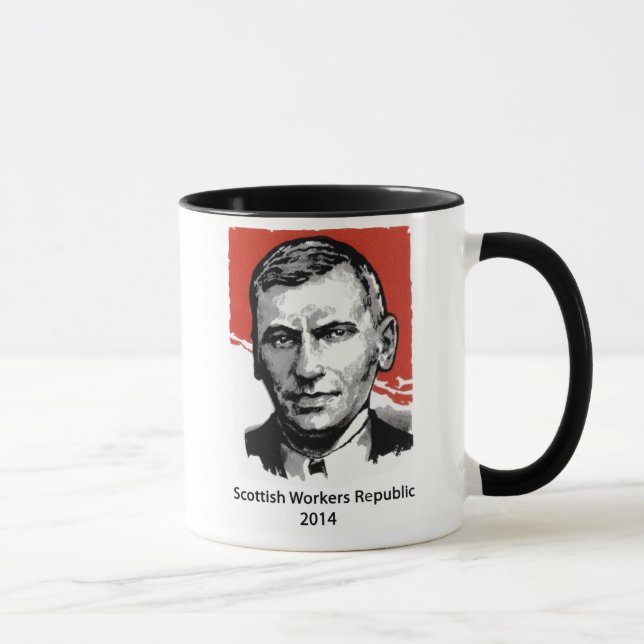 Caneca escocesa da independência 2014 de John (Direita)