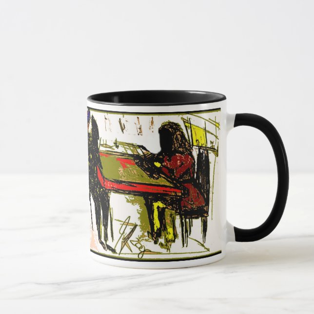 Caneca escola de meninas soldados (Direita)