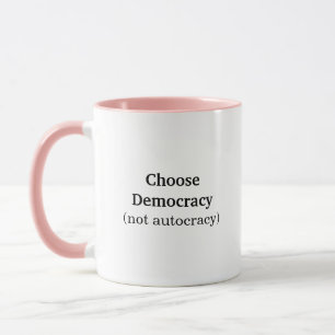 Caneca Escolha Café Democracia