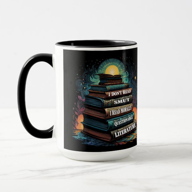 Caneca Escolhas de Livros Humor (Esquerda)