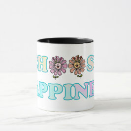 Caneca Escolher felicidade