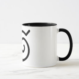 Caneca escondida da vila da folha