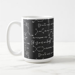 Caneca Escrita da fórmula química