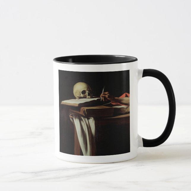 Caneca Escrita de St Jerome, c.1604 (detalhe de 64911) (Direita)