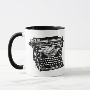 Caneca Escritor de Máquina de Digitalização Underwood