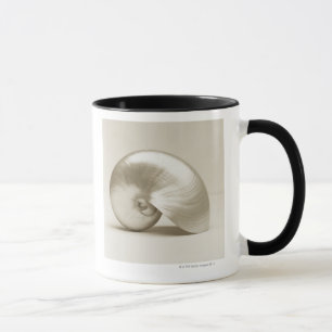 Caneca Escudo Pearlised do mar do nautilus