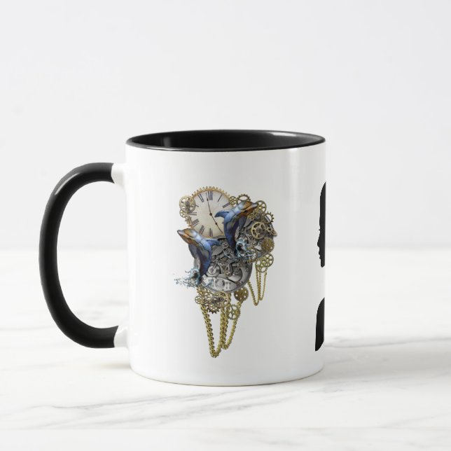 Caneca Escultura Steampunk - Trendy Art (Esquerda)