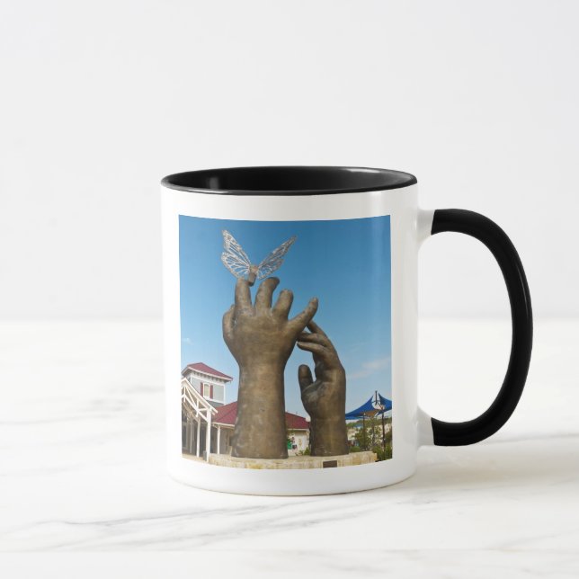 Caneca escultura Taking Flight (Direita)