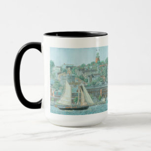 Caneca Escuna na Baía de Casco