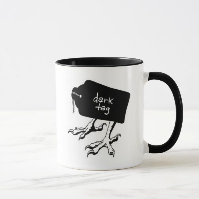 Caneca escura do Tag (Direita)