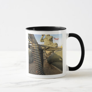 Caneca escutas de soldados para atividade inimiga