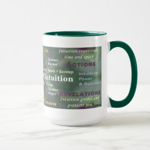 Caneca Escute seu copo da intuição